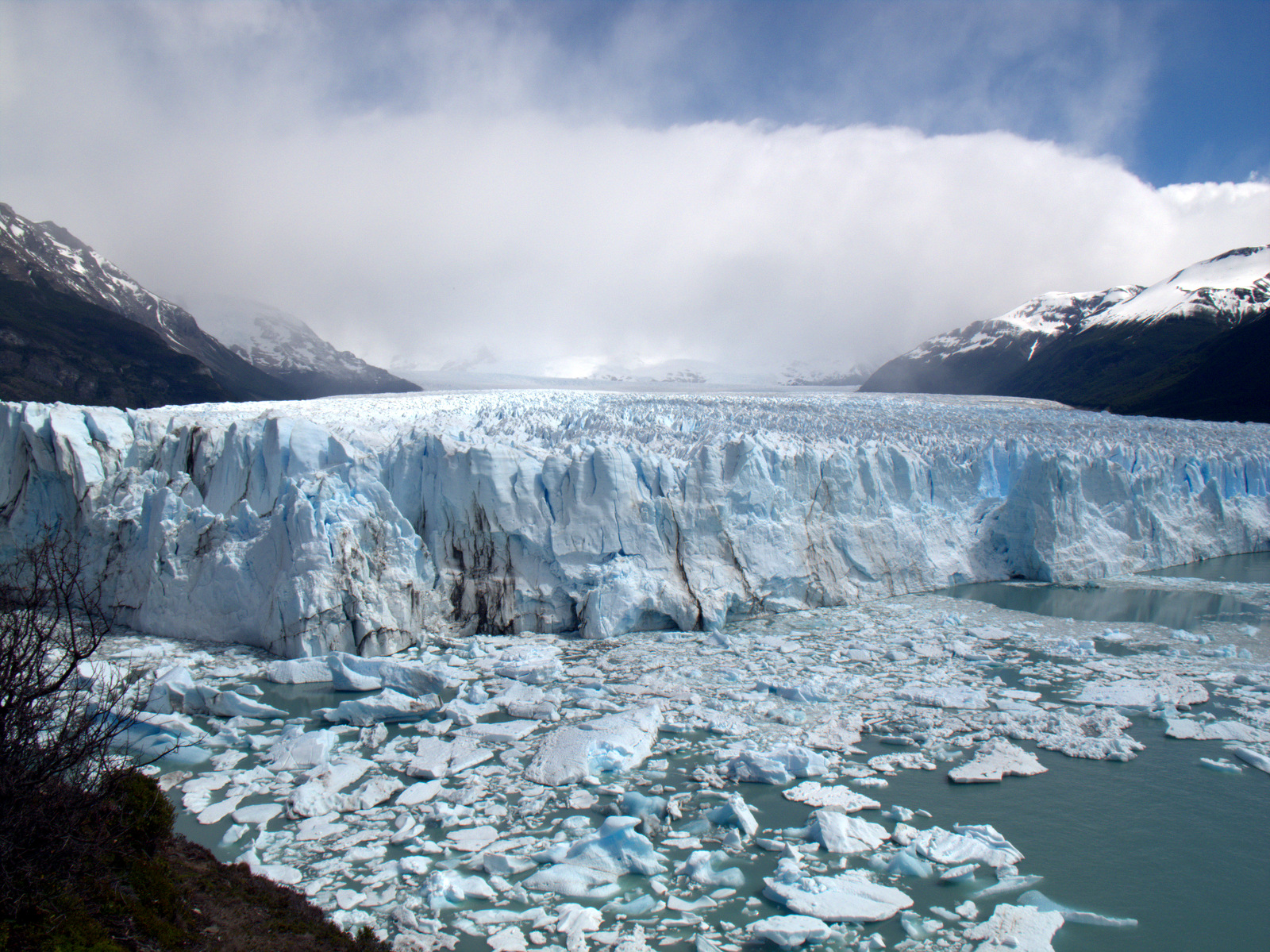 Blick auf den Perito-Moreno Gletscher in Patagonien - November 2012